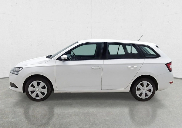 Skoda Fabia cena 21475 przebieg: 218782, rok produkcji 2019 z Konin małe 121